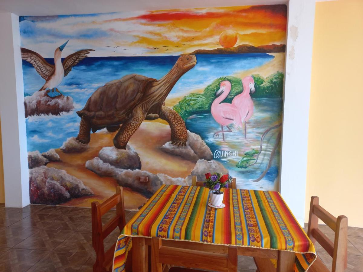 Hostal Janet Starlink Puerto Villamil Exterior foto